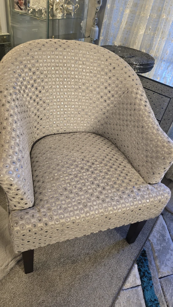 Sparkly Accent Chair - photo 2