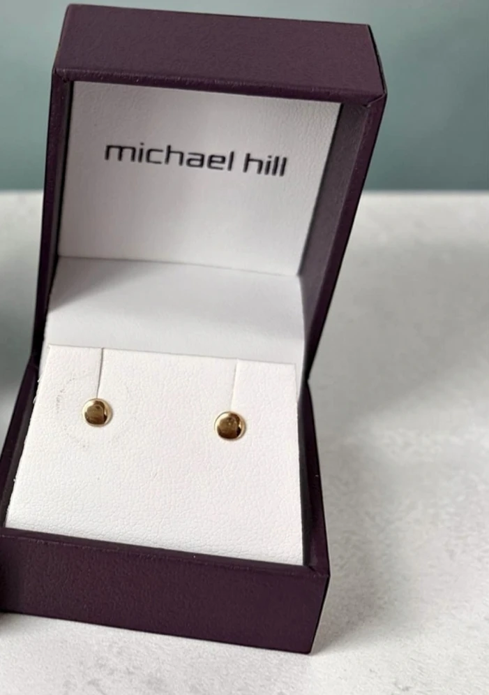 Michael Hill 10K Gold Ball Stud Earrings
