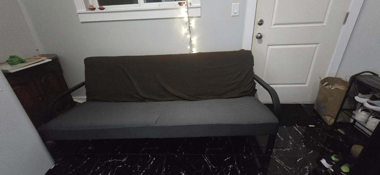 Grey  Sofa - bed