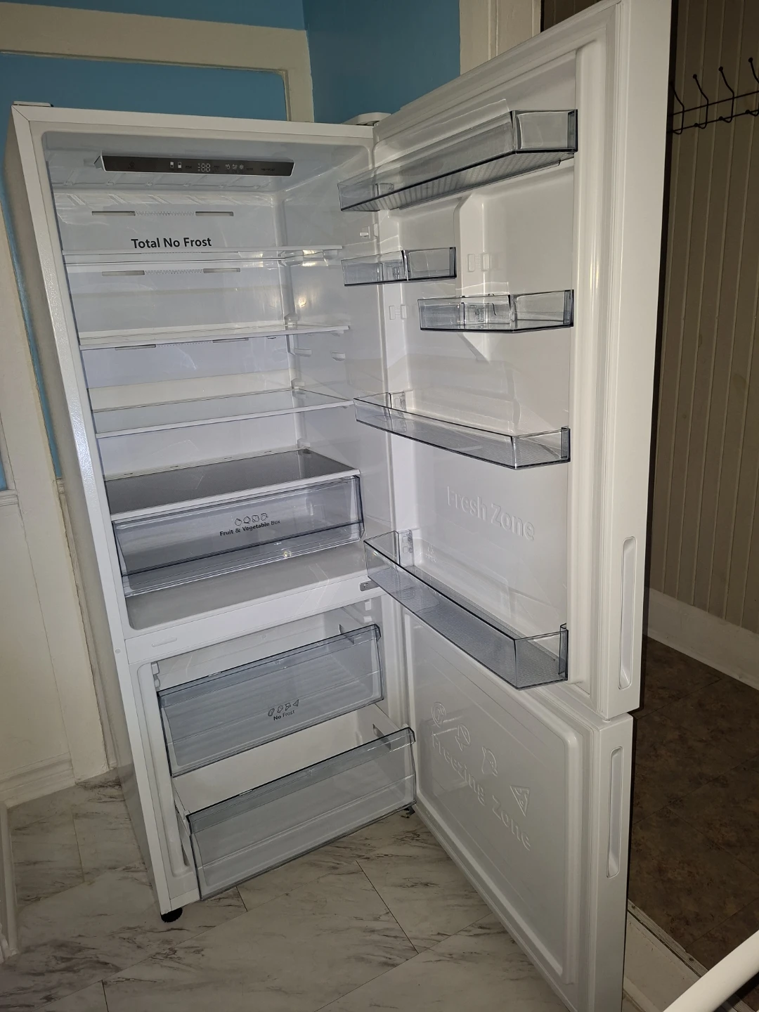 Hisense White Refrigerator