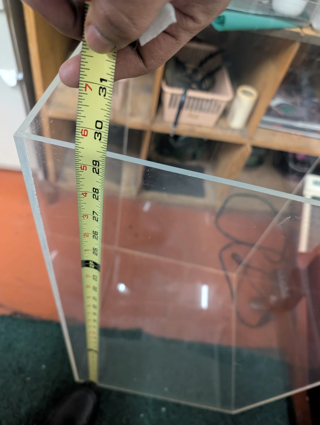 Clear Acrylic Display Case / Box - photo 3