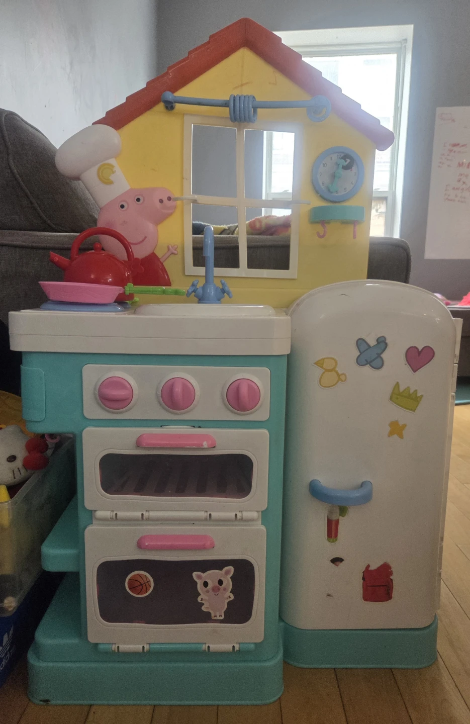 Peppa Pig Play Kitchen with Fridge