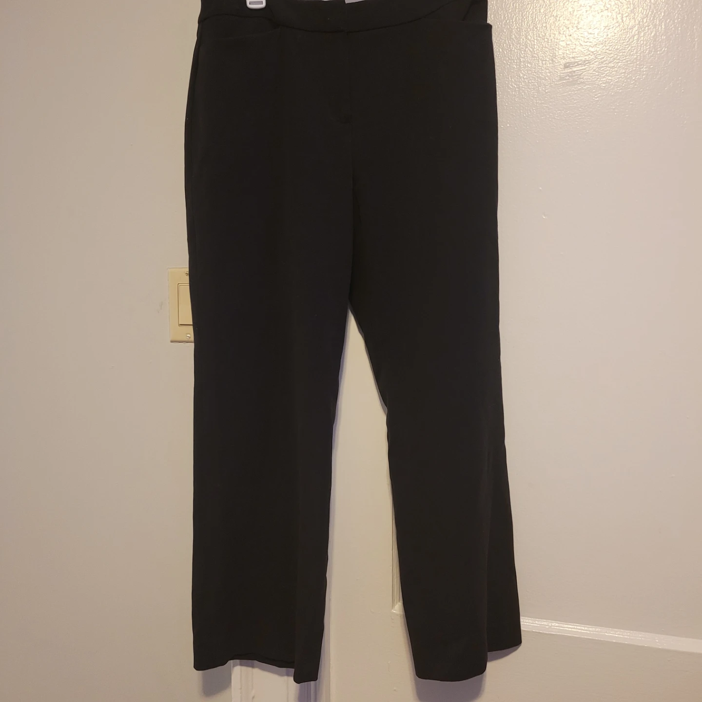 Anne Klein Black Stretch Pants - Size 10P - photo 2