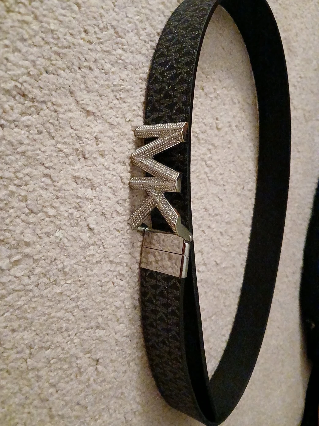 Michael Kors MK Belt with Rhinestone Buckle - photo 2
