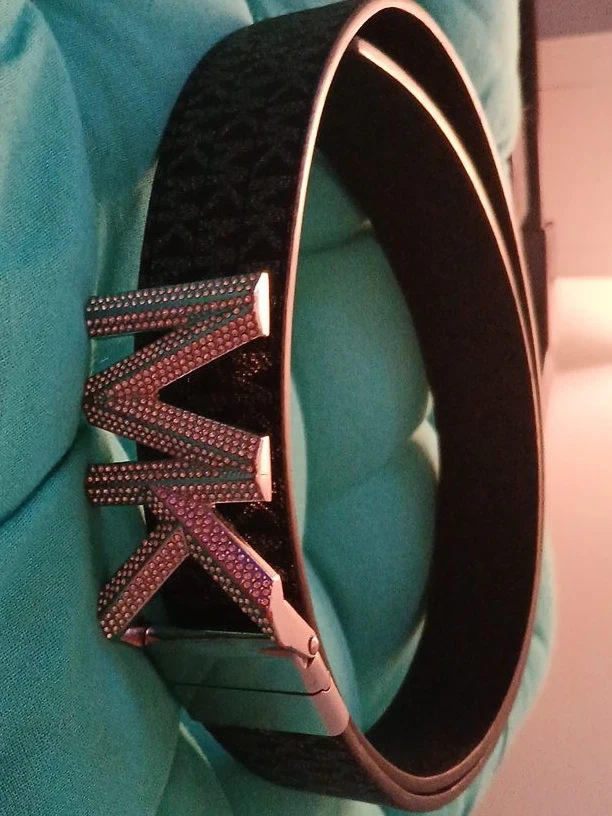 Michael Kors MK Belt with Rhinestone Buckle - photo 4