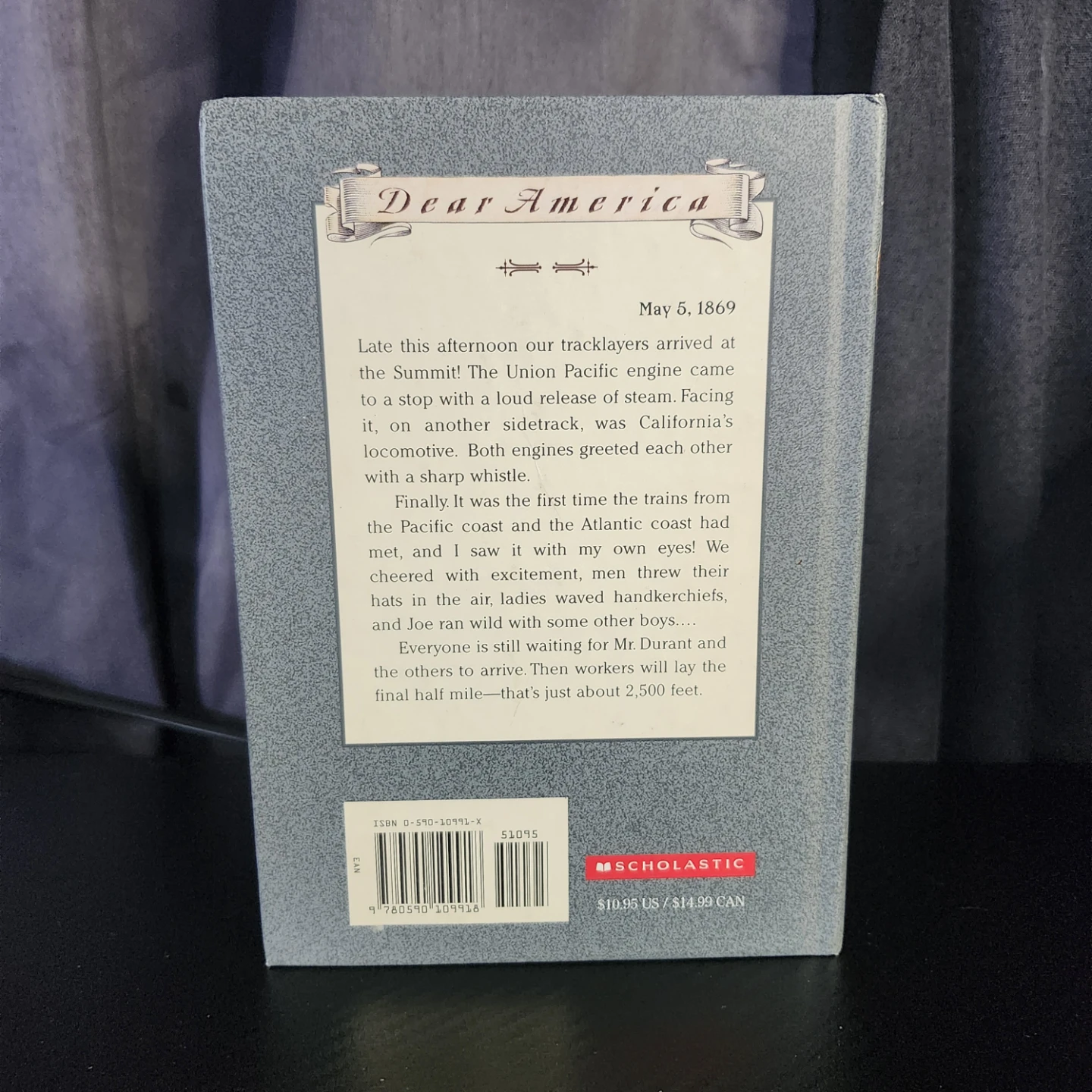 Dear America: The Great Railroad Race: The Diary of Libby West - photo 3