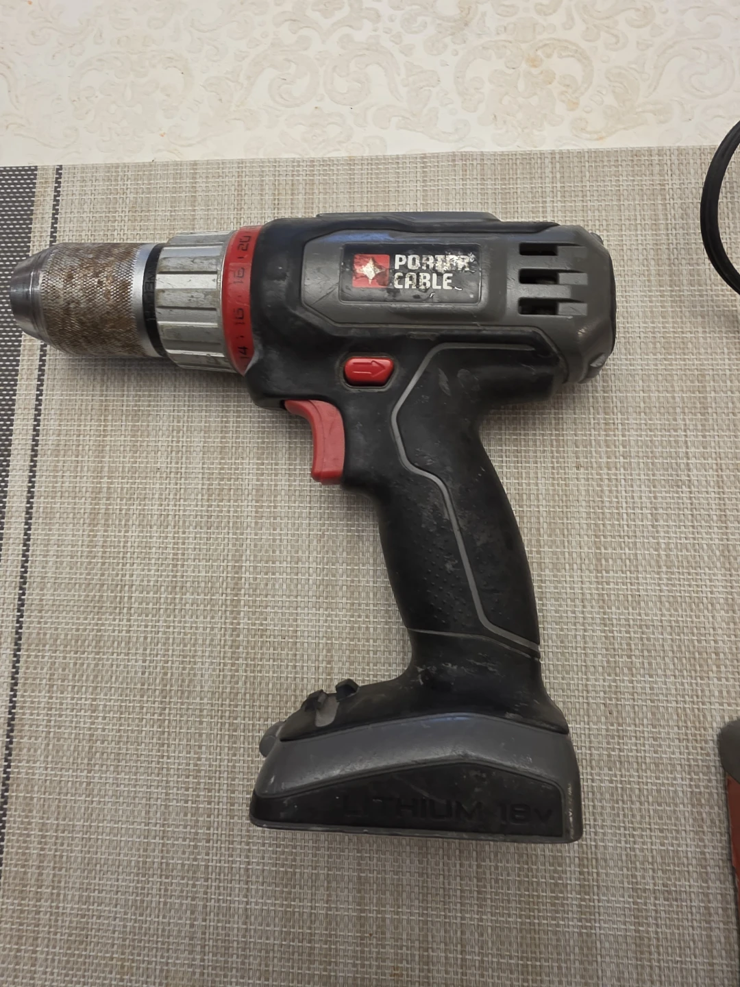 Porter Cable 18V Cordless Drill and Battery