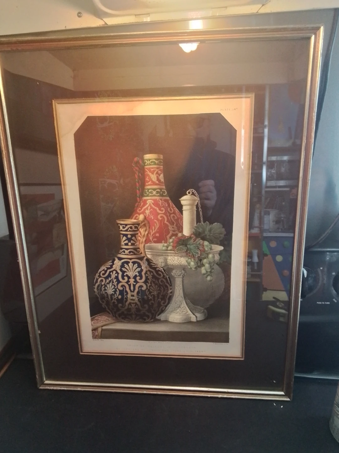 Copeland Porcelain Group of Objects Lithograph