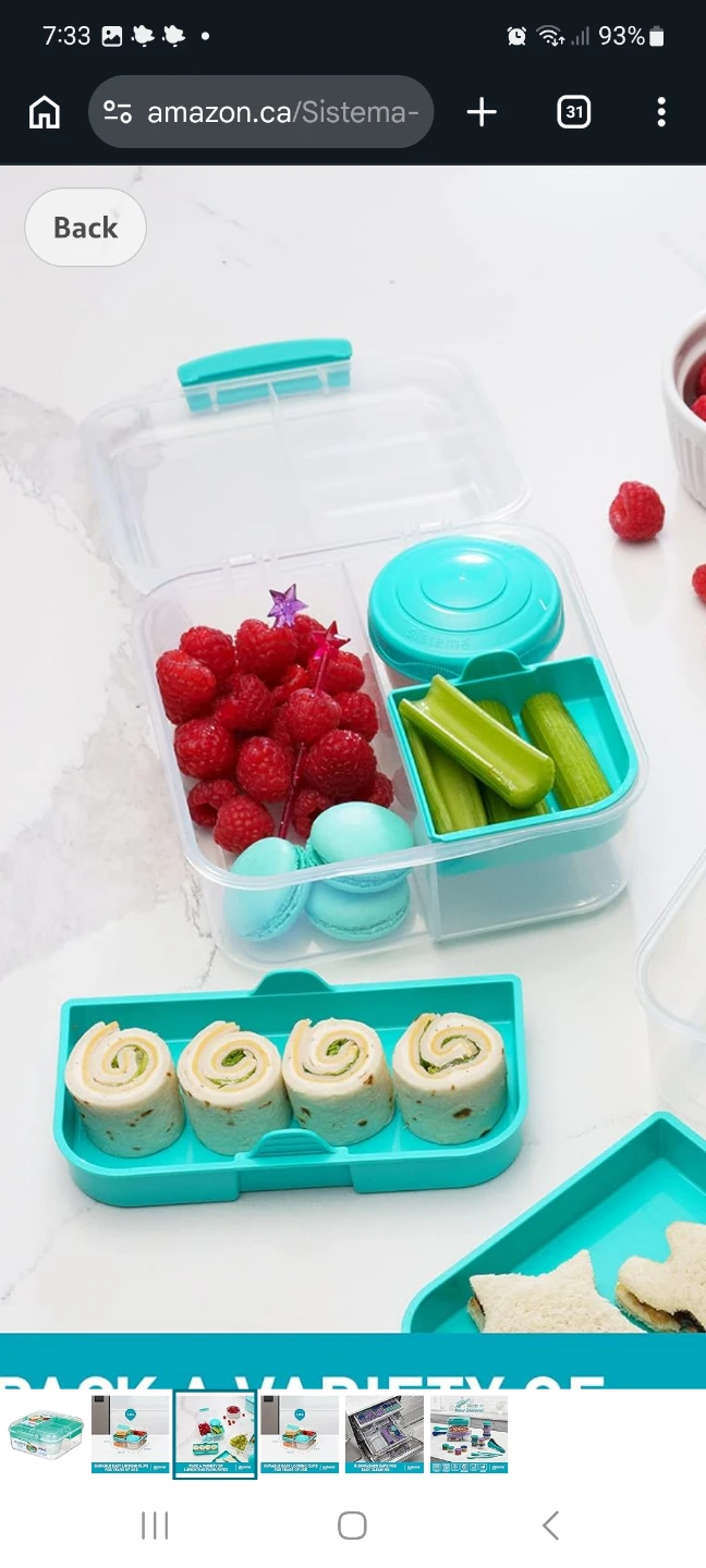 2 Sistema Lunch Boxes + 2 Lunch bags Set - photo 4