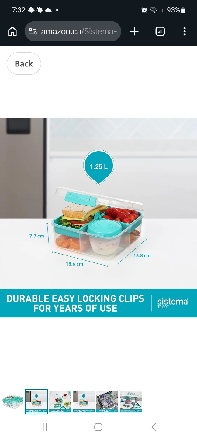 2 Sistema Lunch Boxes + 2 Lunch bags Set - photo 5