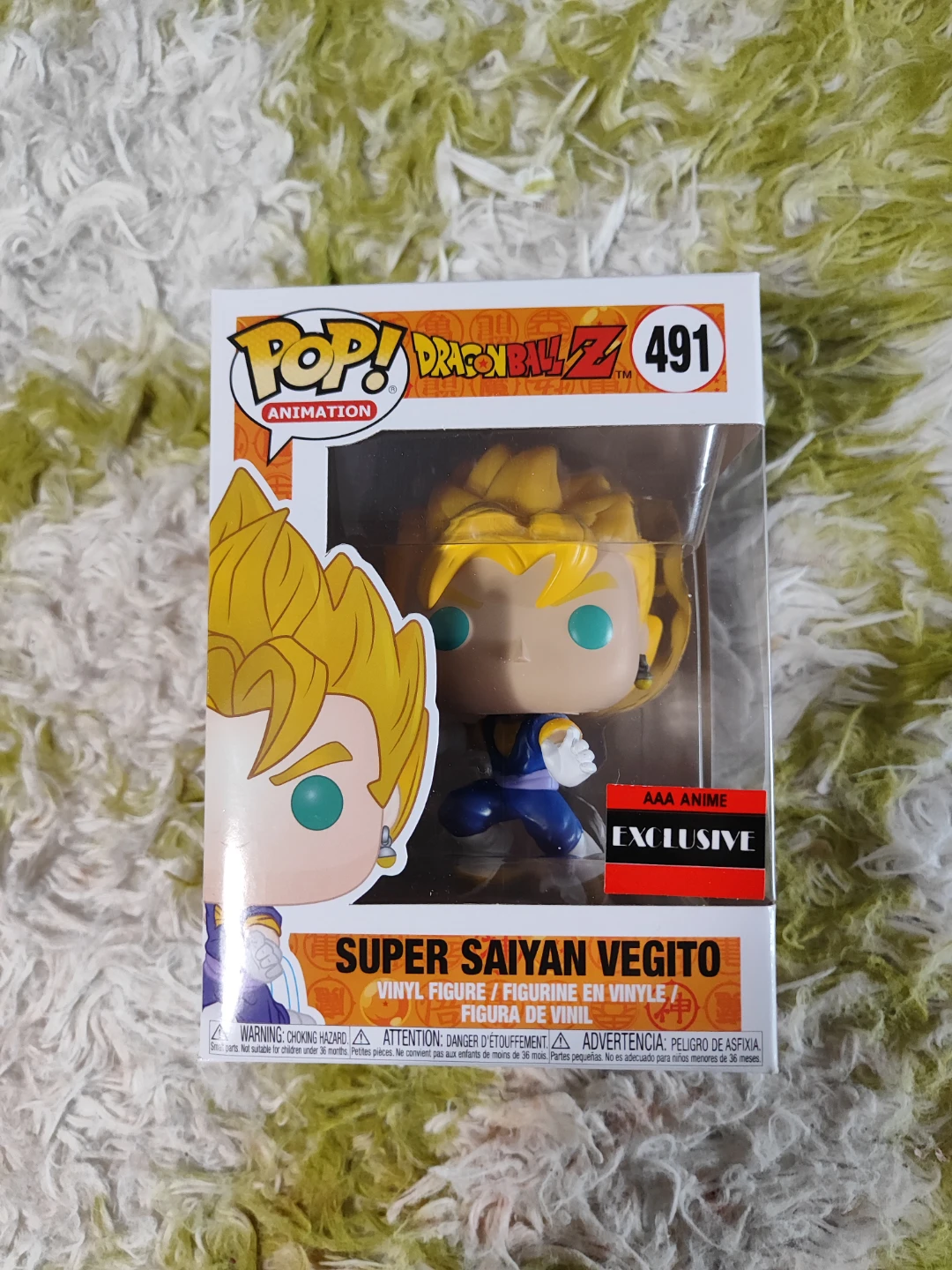 Funko Pop! Dragon Ball Z Super Saiyan Vegito 491