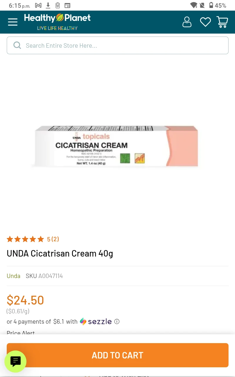 Unda Cicatrisan Cream - photo 2