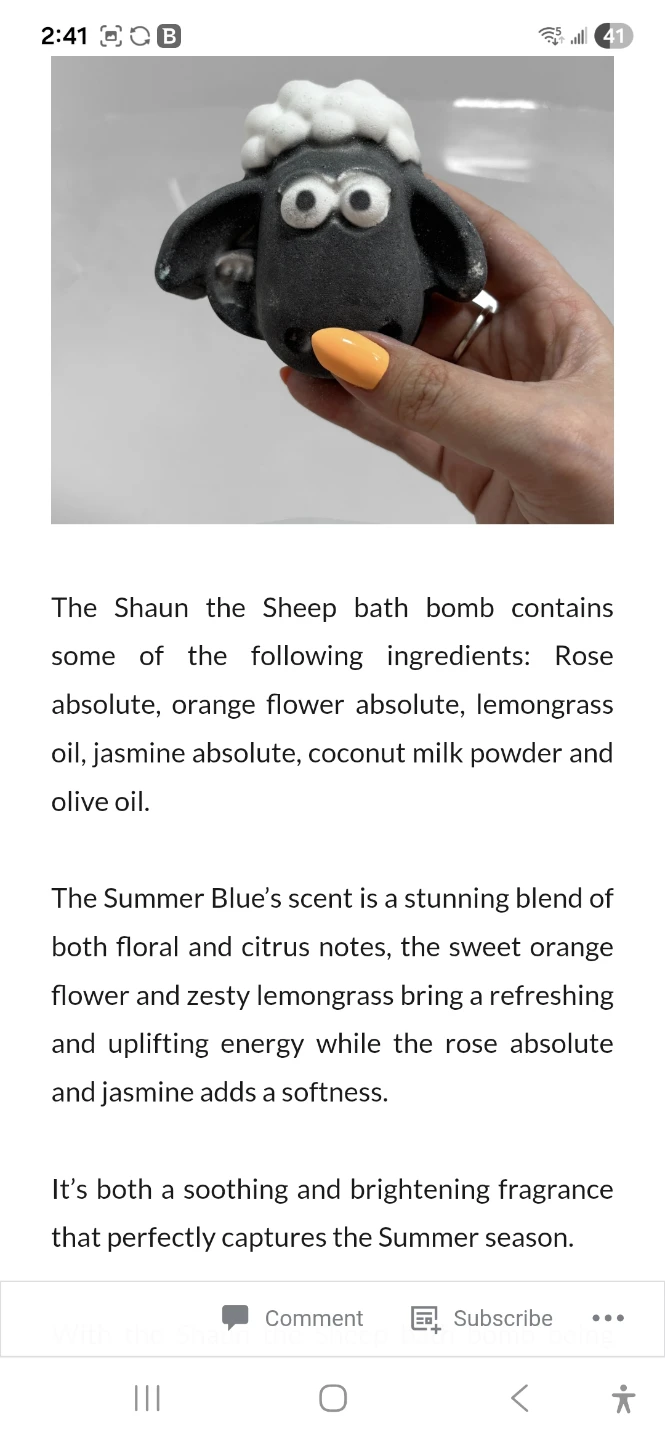 Lush Sheep Bath Bomb - photo 4