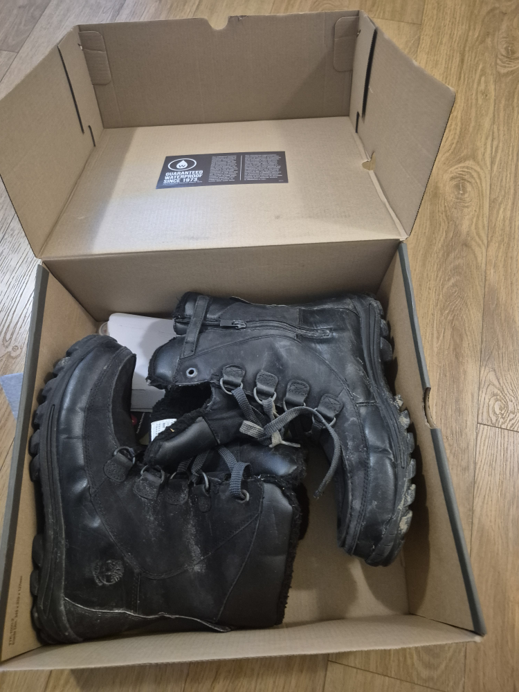 Timberland Black Winter Boots