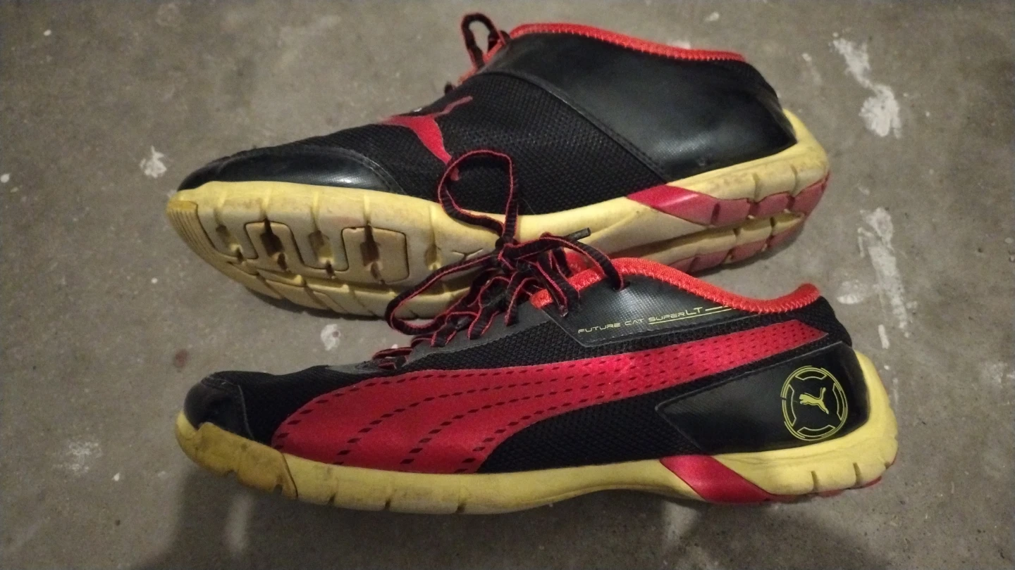 Puma Future Cat Super LT Shoes - Black/Red - Size 10/43 - photo 3