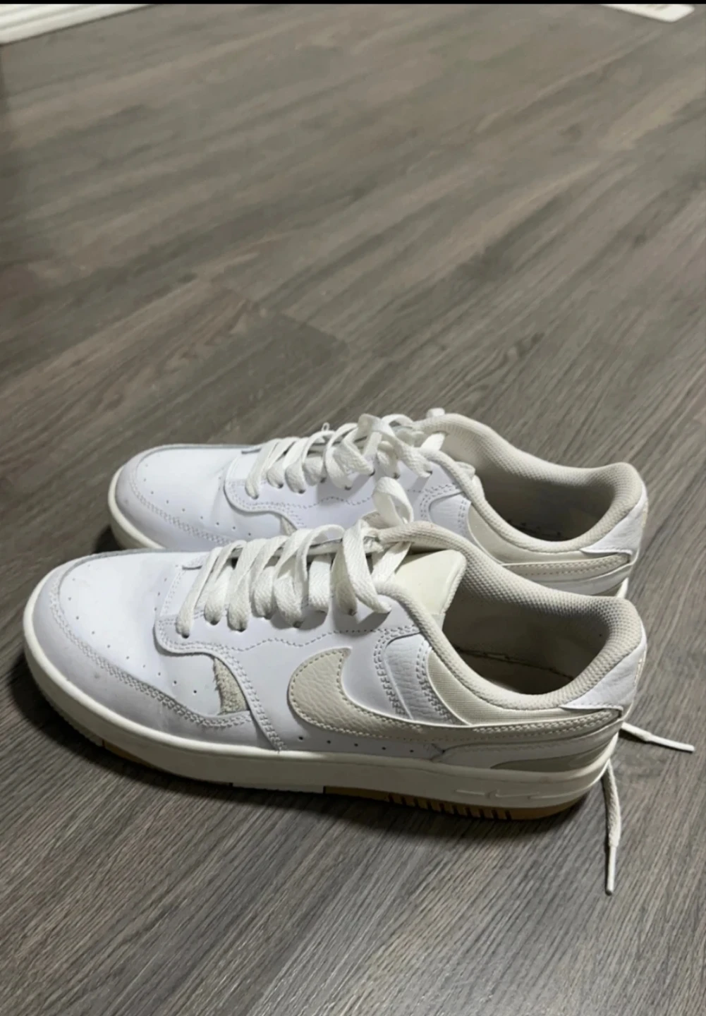 Nike White Low-Top Sneakers