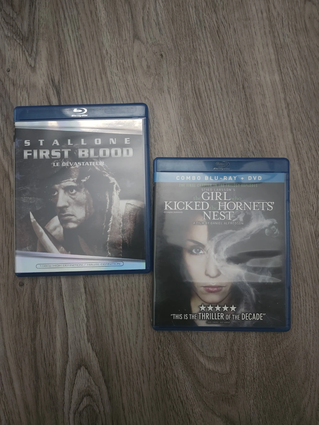 Blu-ray Movies : First Blood & The Girl with the Dragon Tattoo