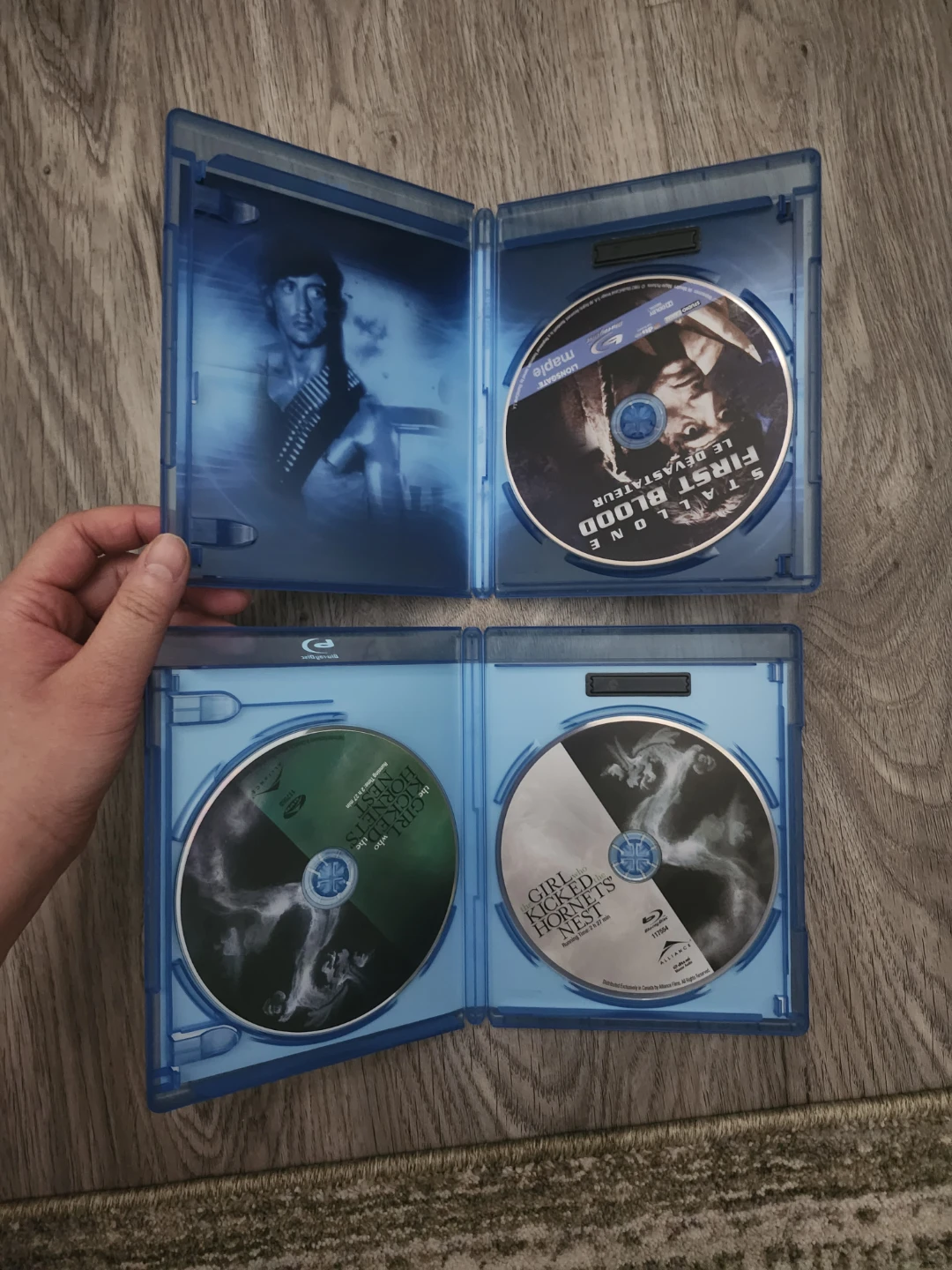 Blu-ray Movies : First Blood & The Girl with the Dragon Tattoo - photo 2