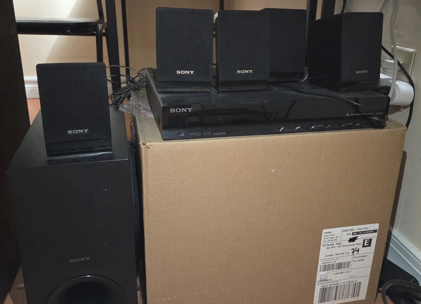 SONY 5.1 Home Theater with dolby surround