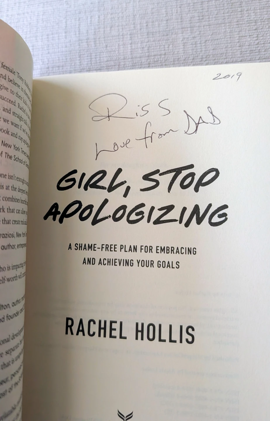 Girl, Stop Apologizing by Rachel Hollis Book - photo 3