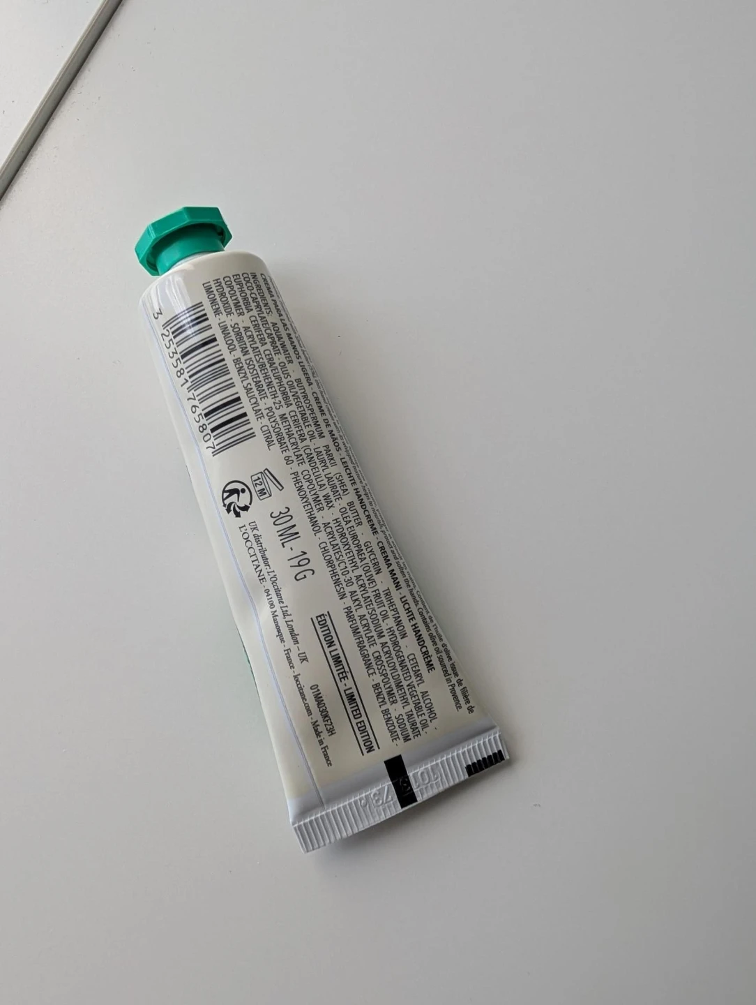 New L'Occitane Sparkling Light Hand Cream 30ML - photo 2