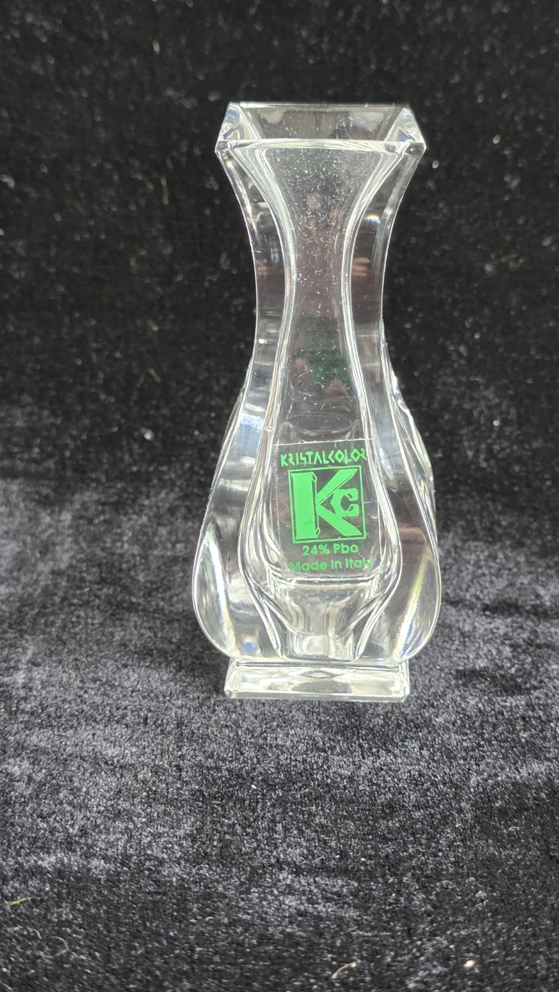 Kristalcolor Glass Vase - Made in Italy