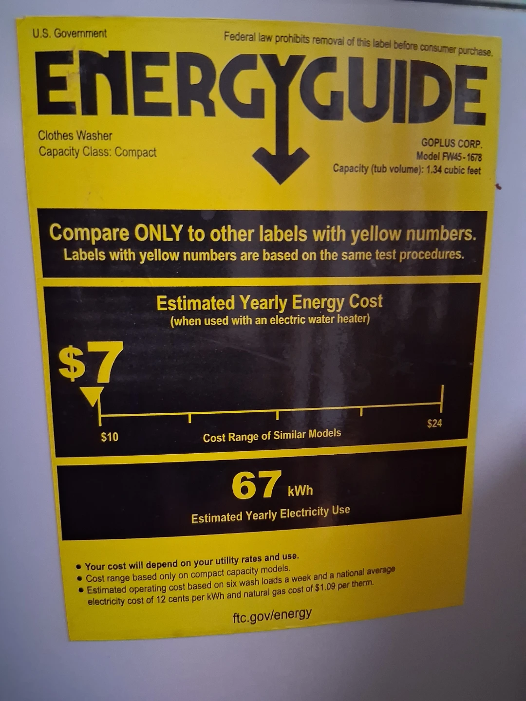 Giantex Full-Automatic Washing Machine Portable - photo 3