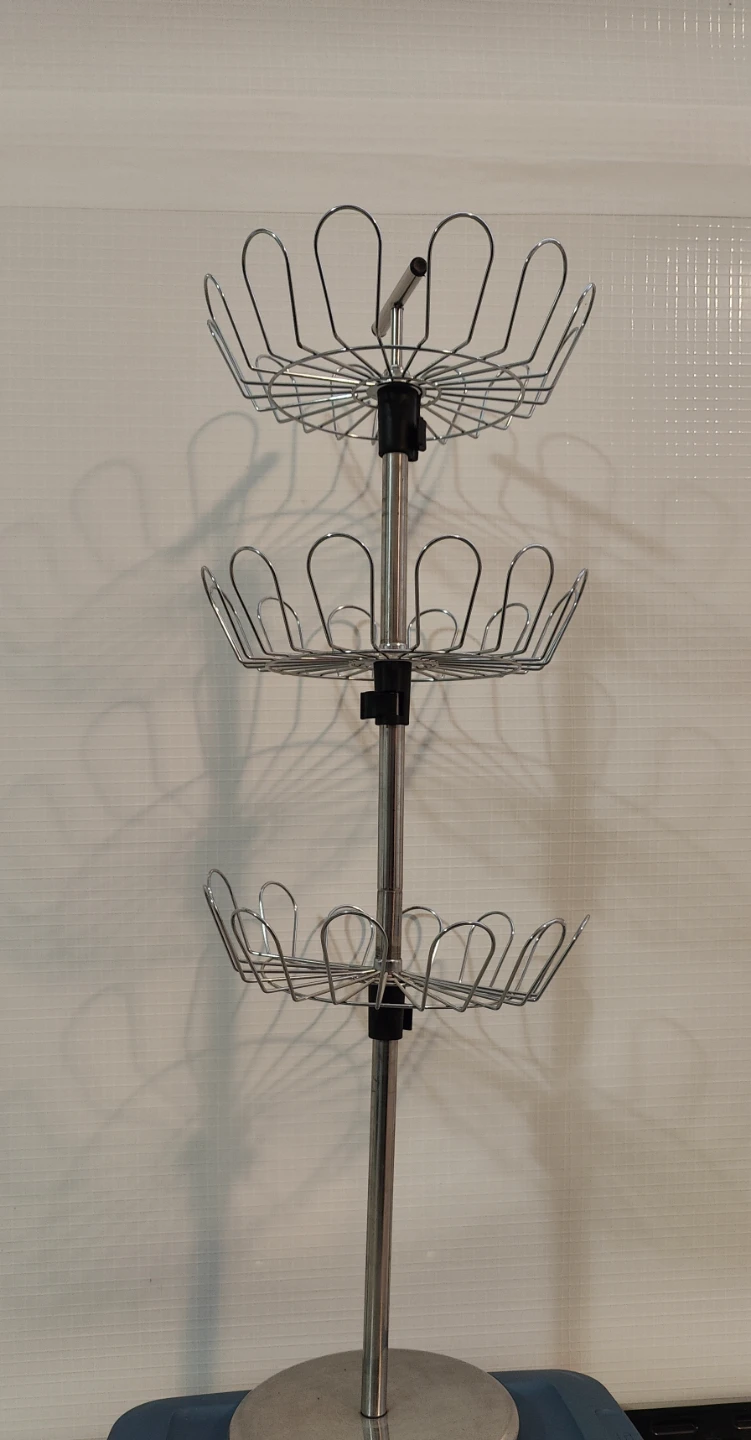 3-Tier Metal Shoe Rack Organizer