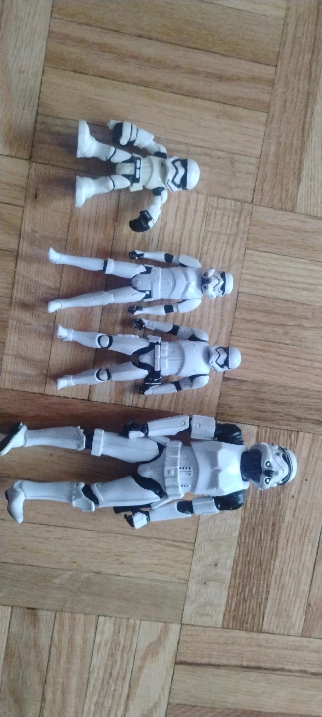 Star Wars Stormtrooper Figure Set - 4 Piece Lot
