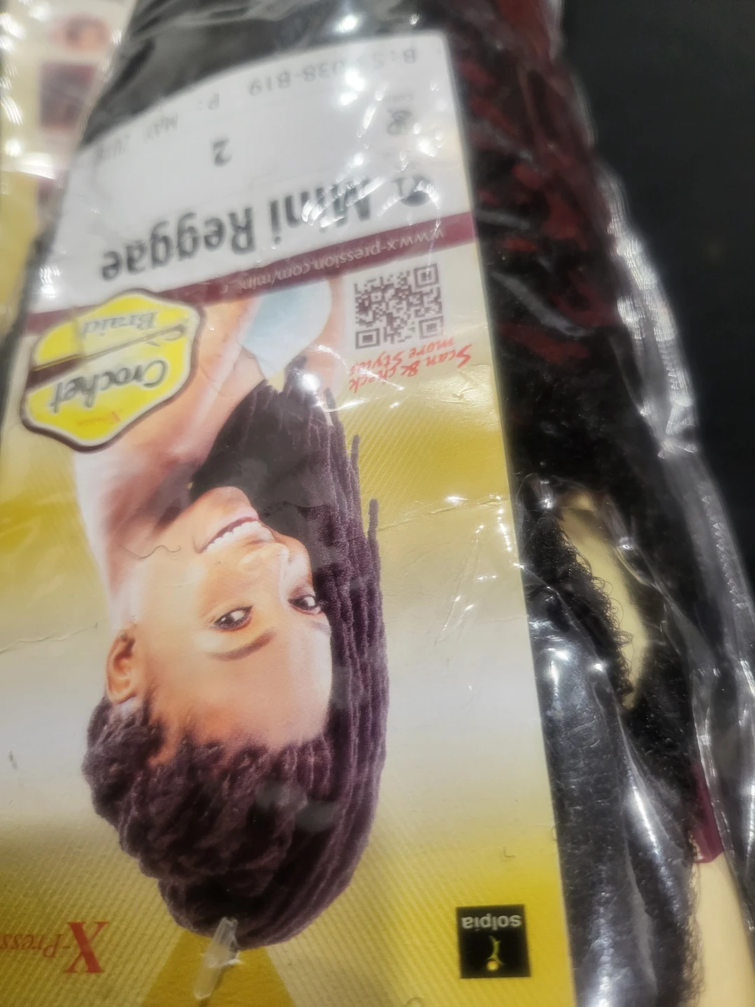 X-Pressions Mini Reggae Crochet Braid Hair
