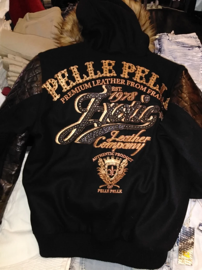 Pelle Pelle Exotic Leather Company Bomber Jacket