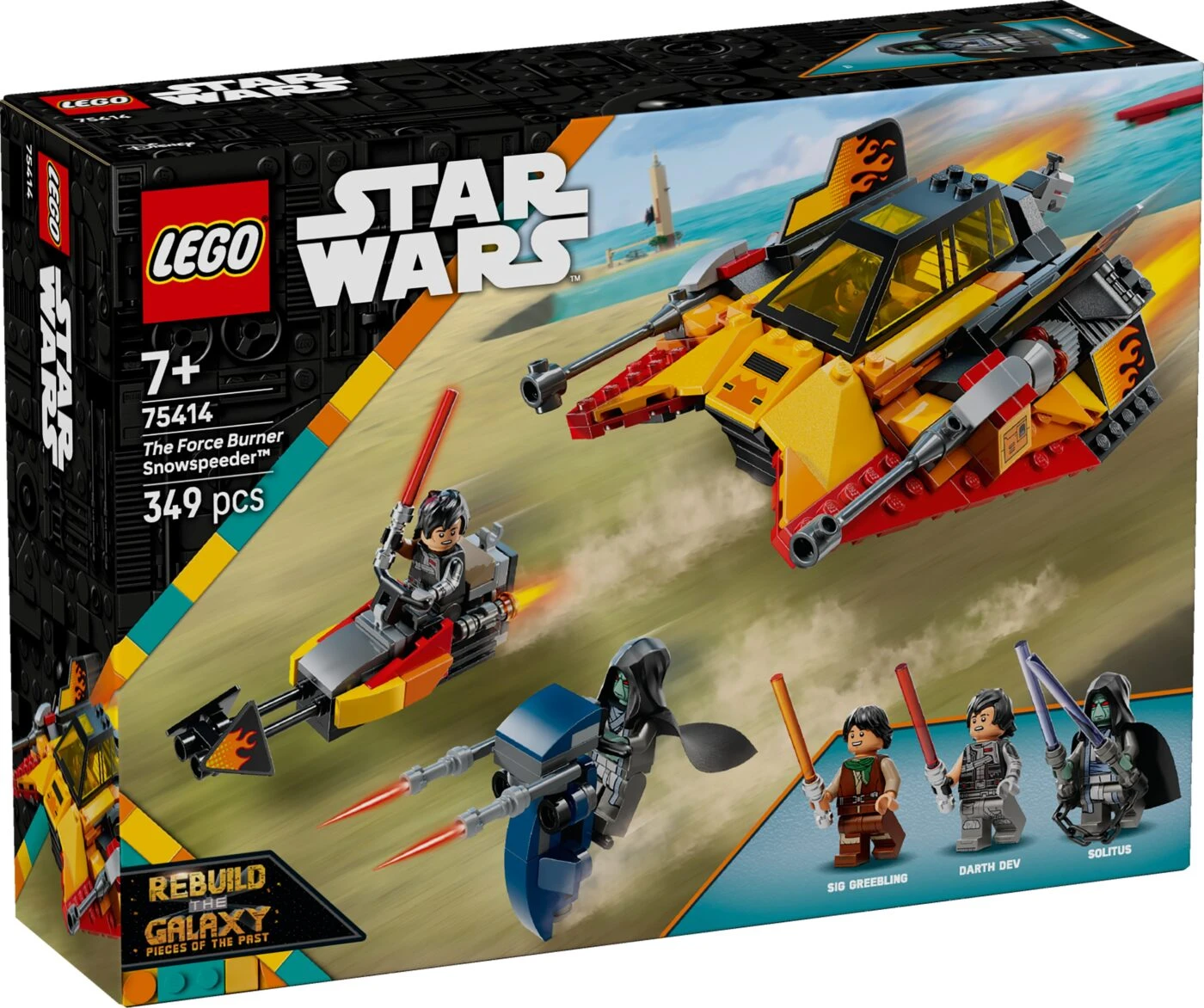 LEGO Star Wars The Force Burner Snowspeeder 75414 (349 pcs)
