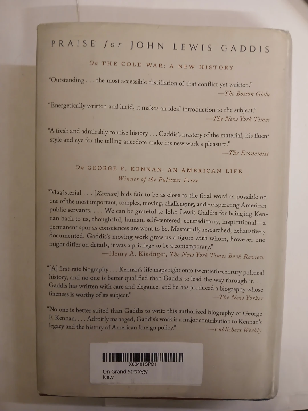 On Grand Strategy by John Lewis Gaddis - photo 2