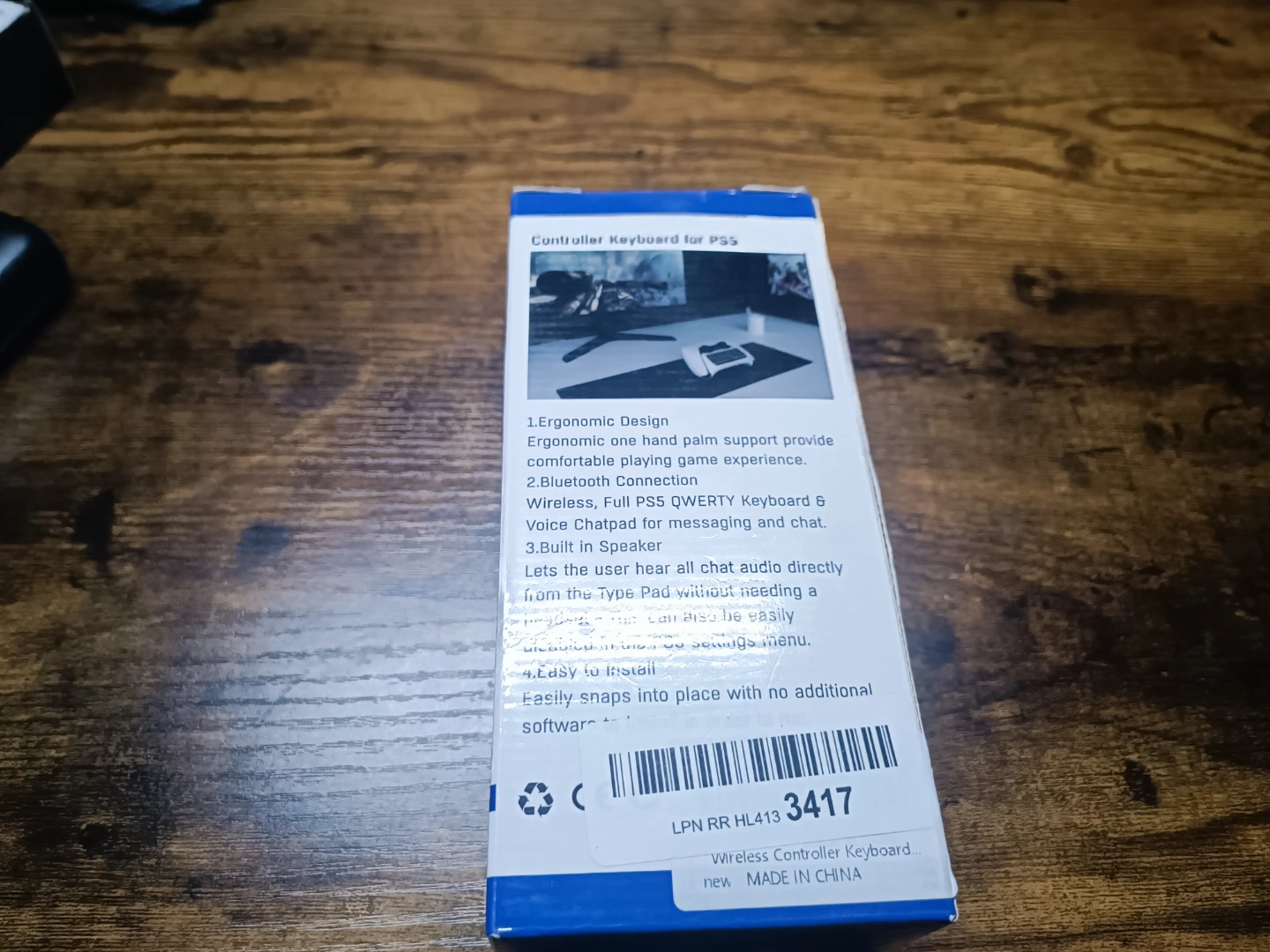 Wireless Controller Keyboard for PS5 - photo 5