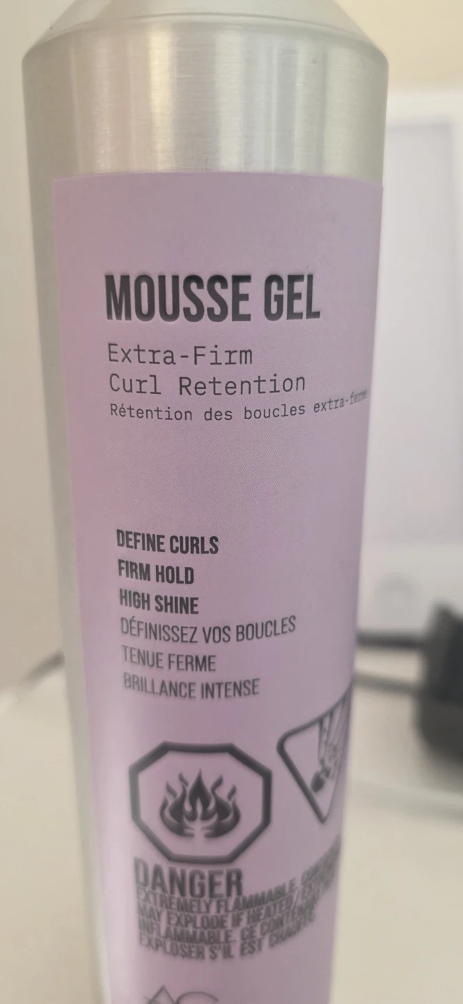 AG Care Mousse Gel Extra-Firm Curl Retention