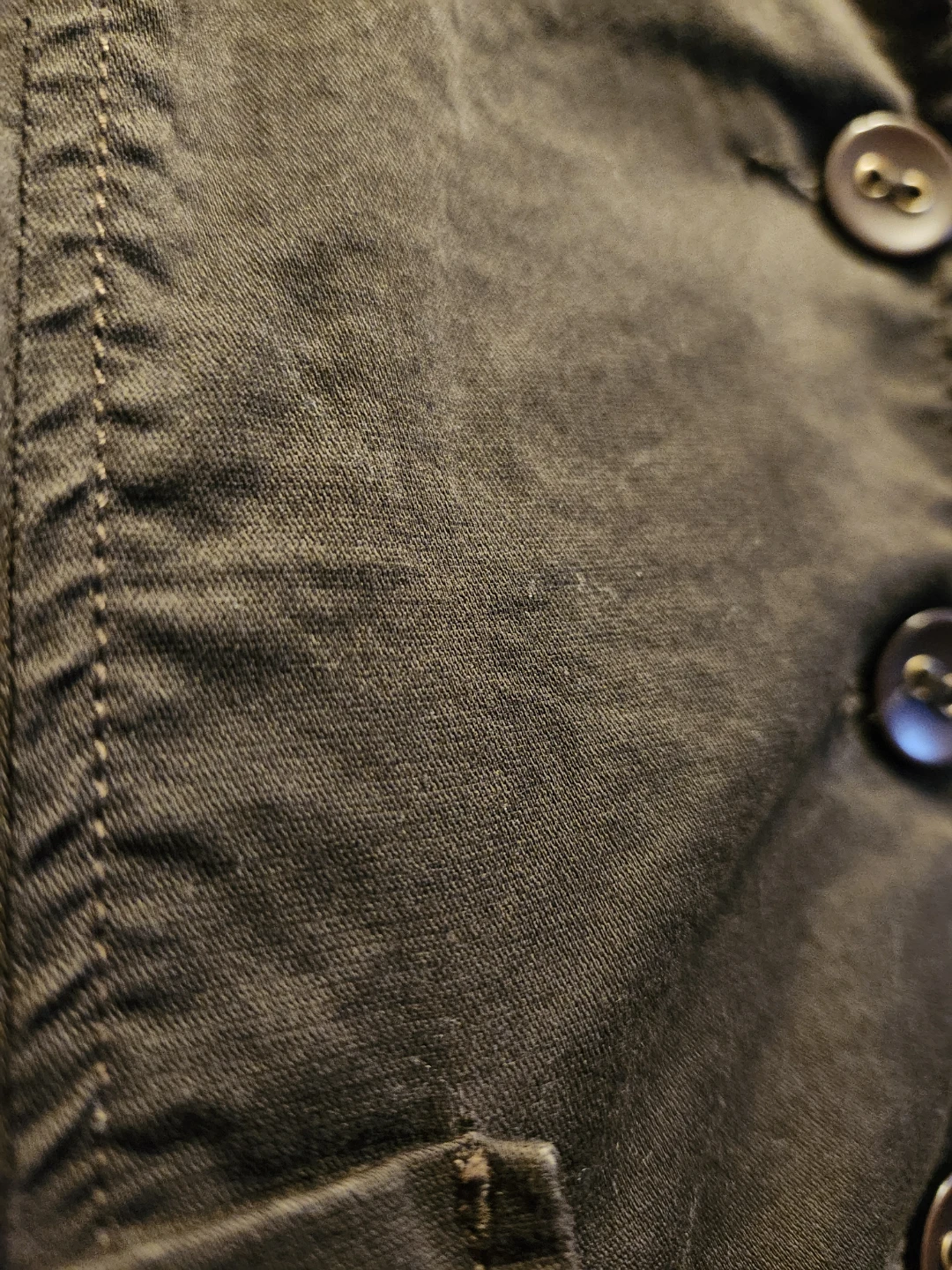 Short Sleeve Brown Button-Up Shirt - photo 3
