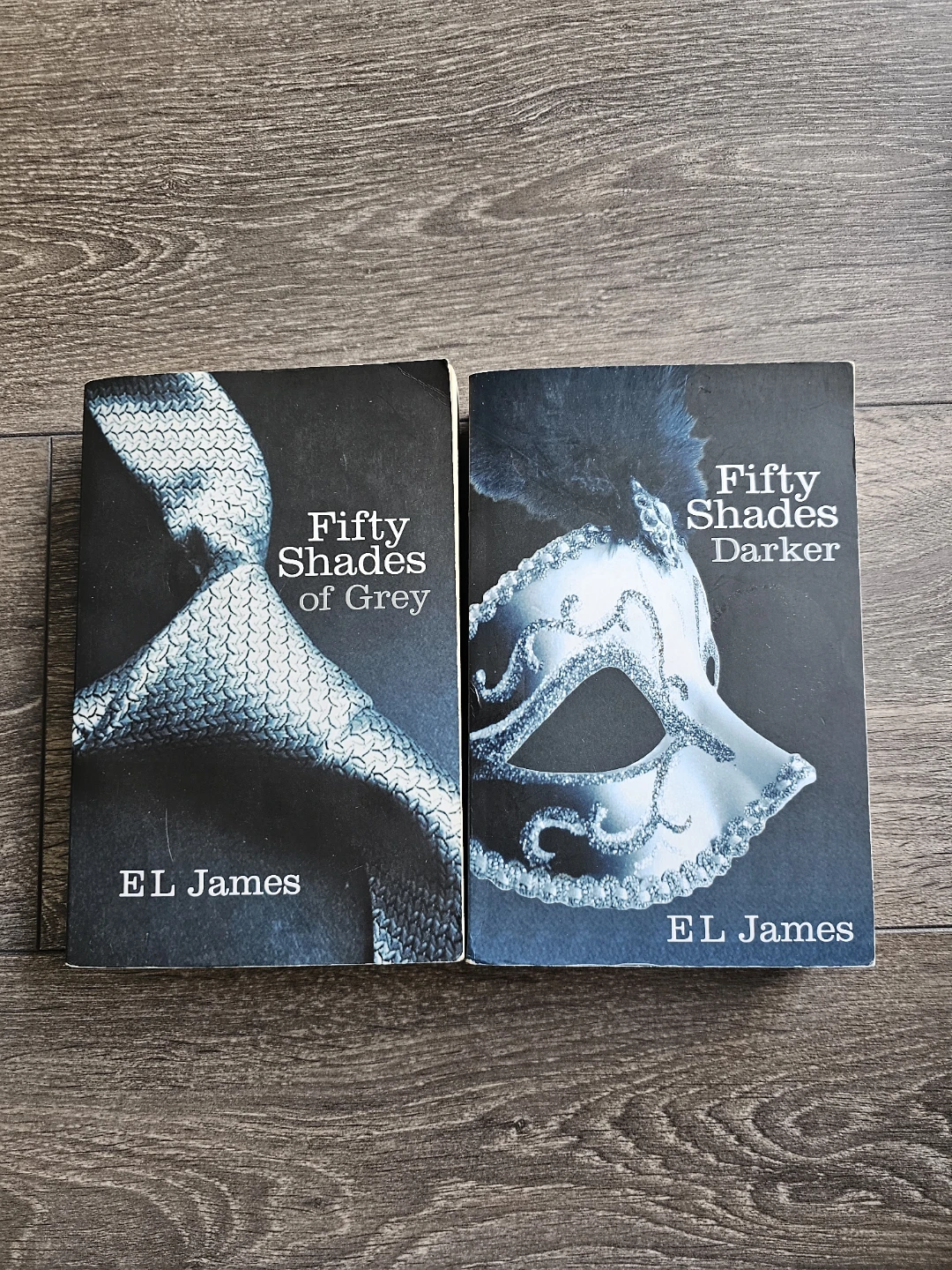 Fifty Shades of Grey & Fifty Shades Darker Books by EL James