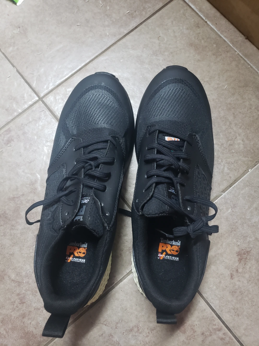 Timberland Pro Men's Black Work Shoes Size 12W