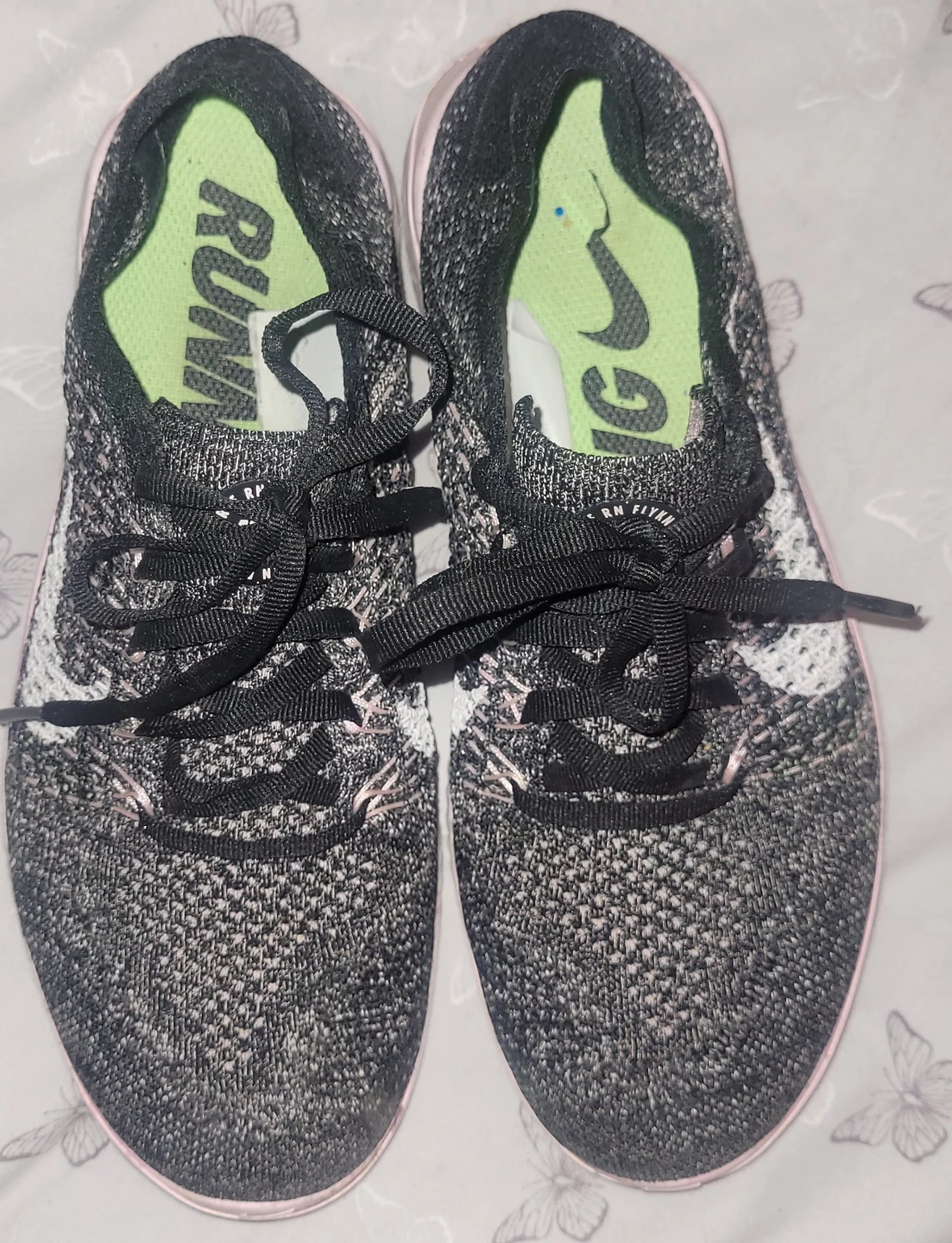 Nike Free RN Flyknit 2018 Women's Running Shoes Size 8