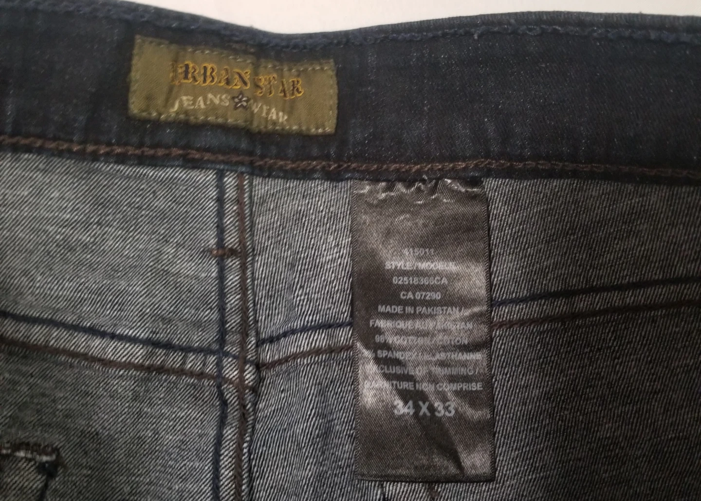 Brand new Mens Urban Jeans Relaxet Fit Straight Denin - photo 3