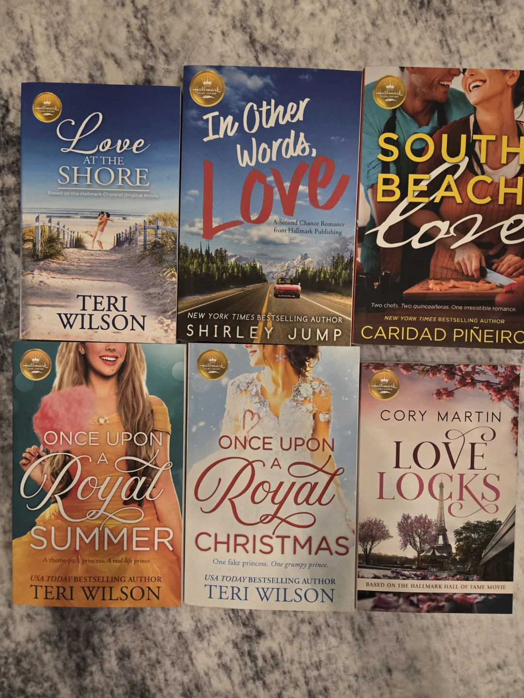 Hallmark Publishing Romance Novels - 6 Books