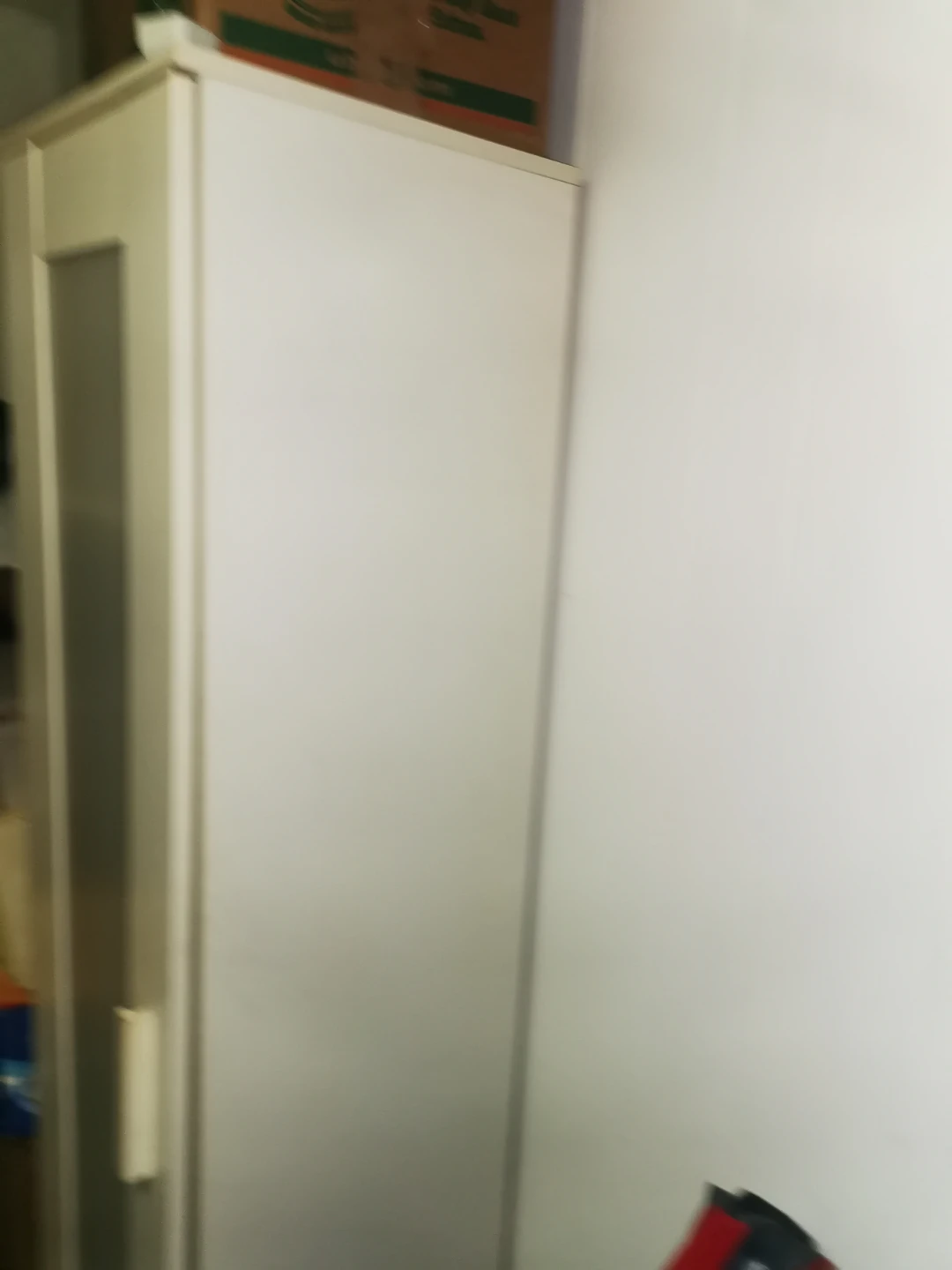 White IKEA Wardrobe with Frosted Door - photo 3