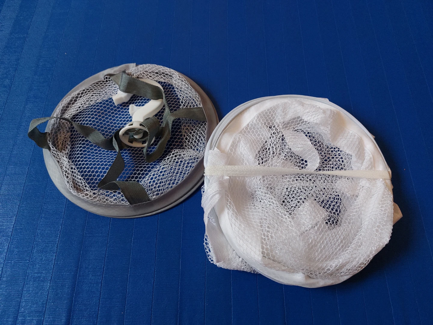 Collapsible Mesh Drying Hamper with Hook - photo 4