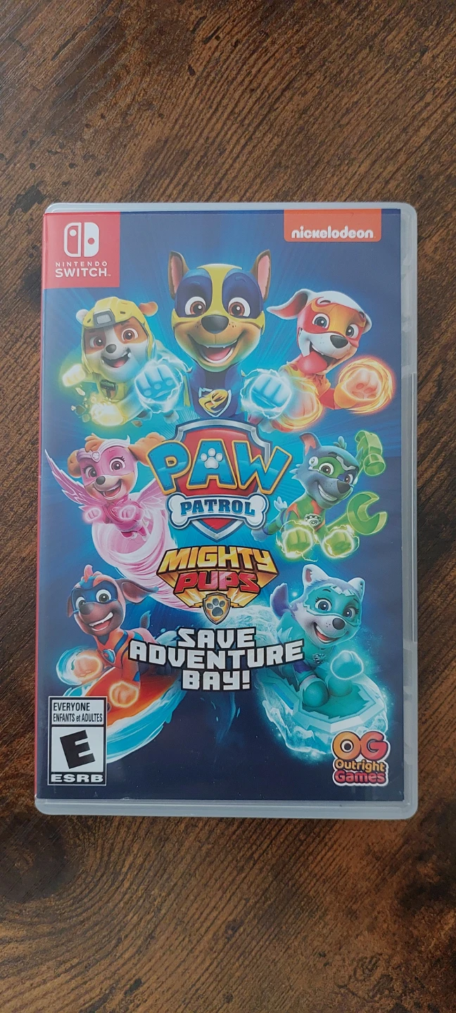 Nintendo Switch Paw Patrol Mighty Pups Save Adventure Bay Game