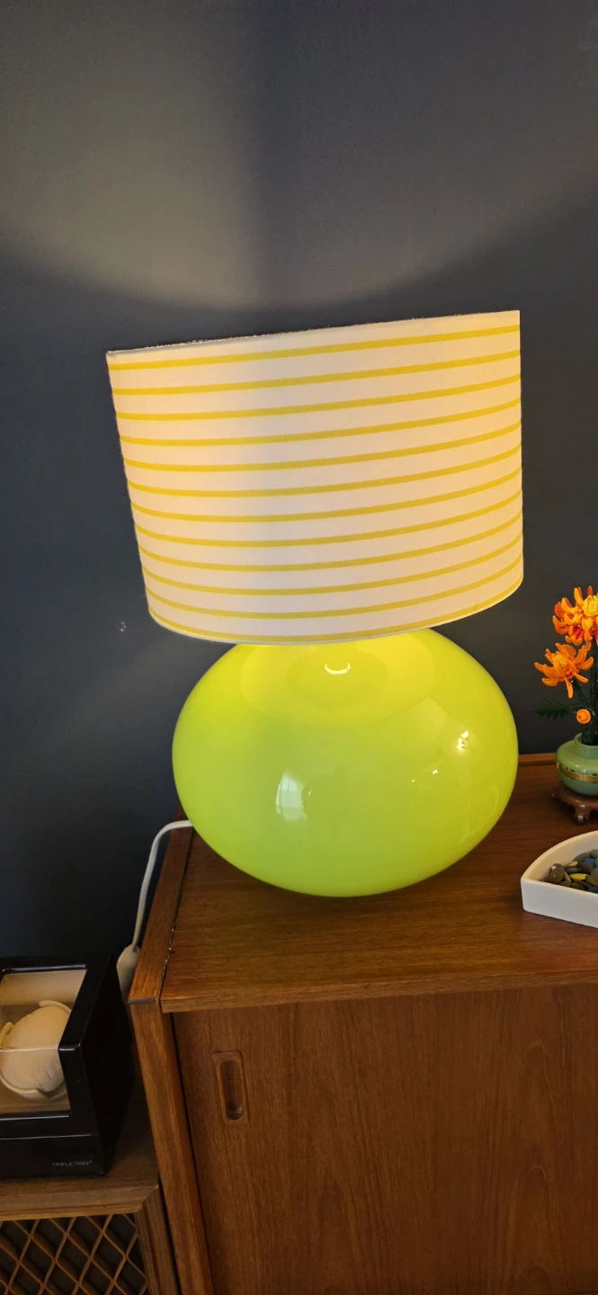 Vintage large lime ikea lamp