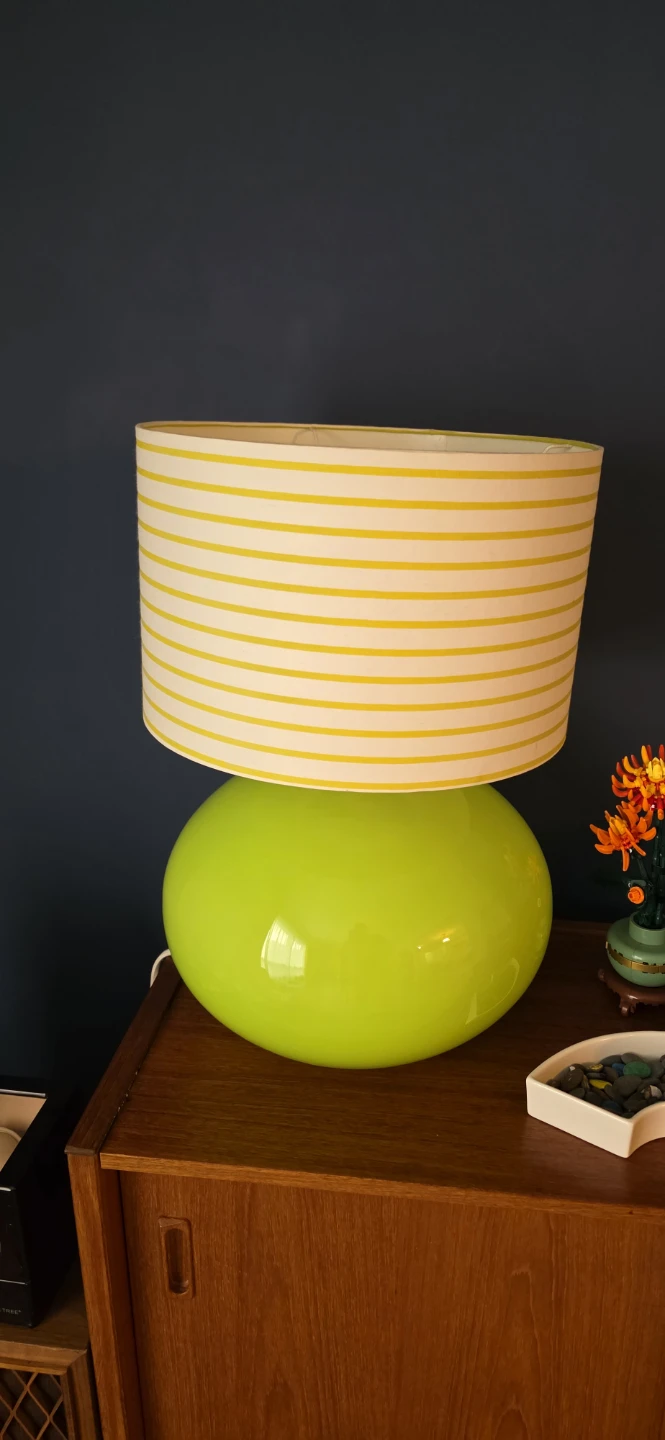 Vintage large lime ikea lamp - photo 2