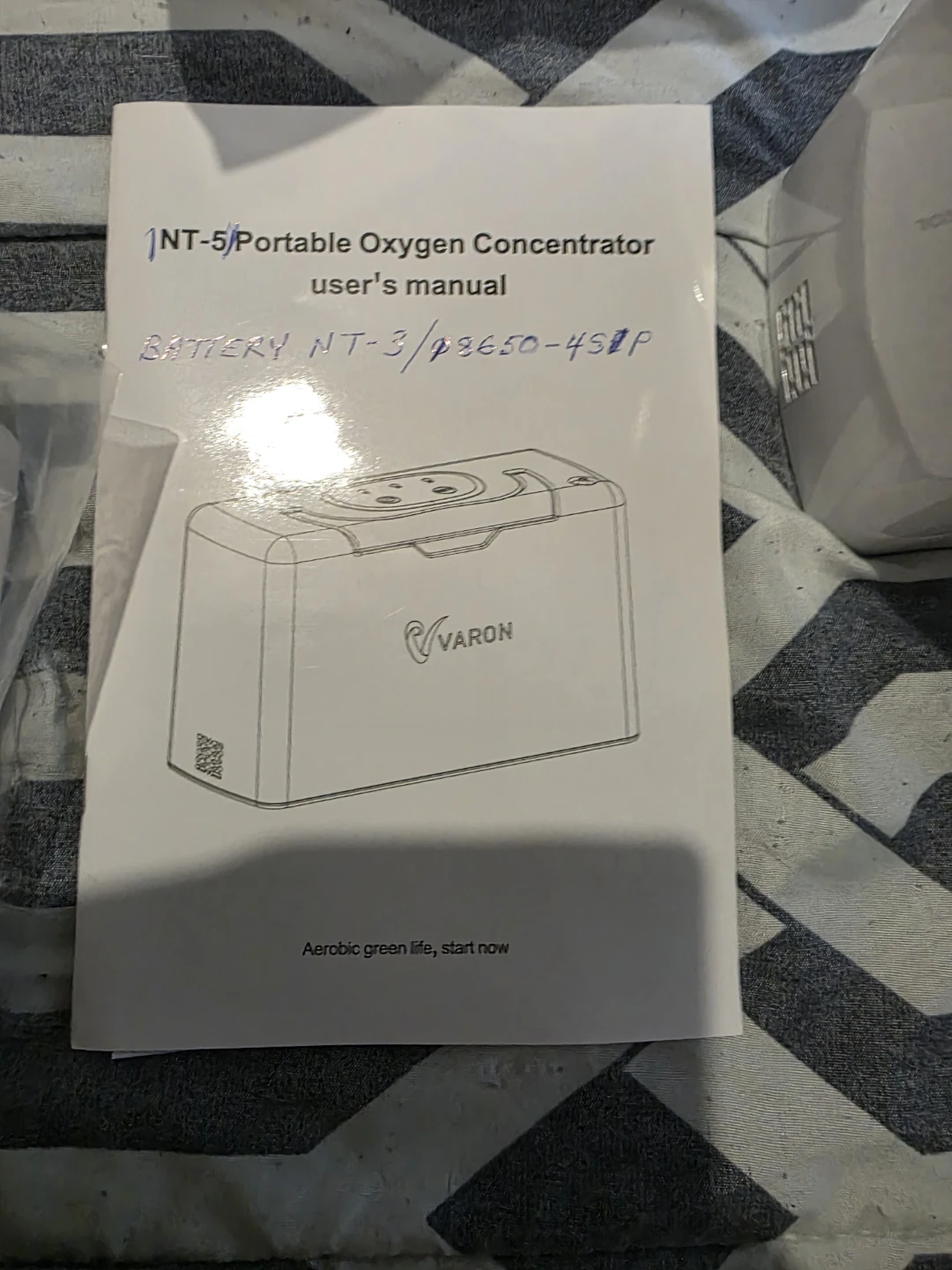 Varon Portable Oxygen Concentrator NT-5 - photo 3