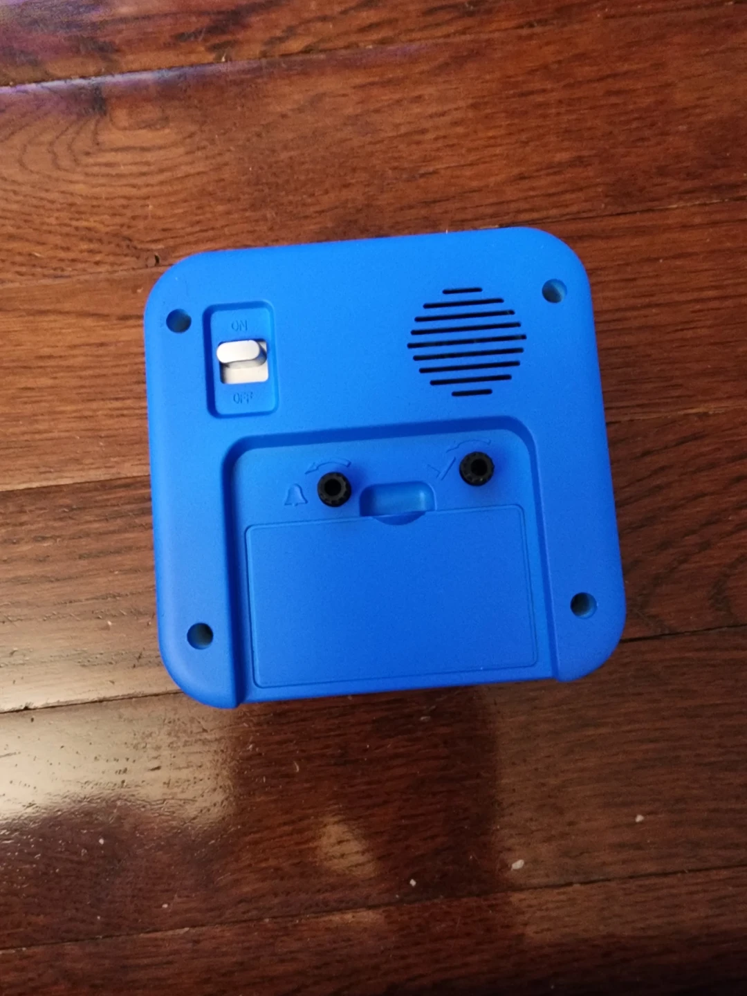Blue Square Alarm Clock - photo 3