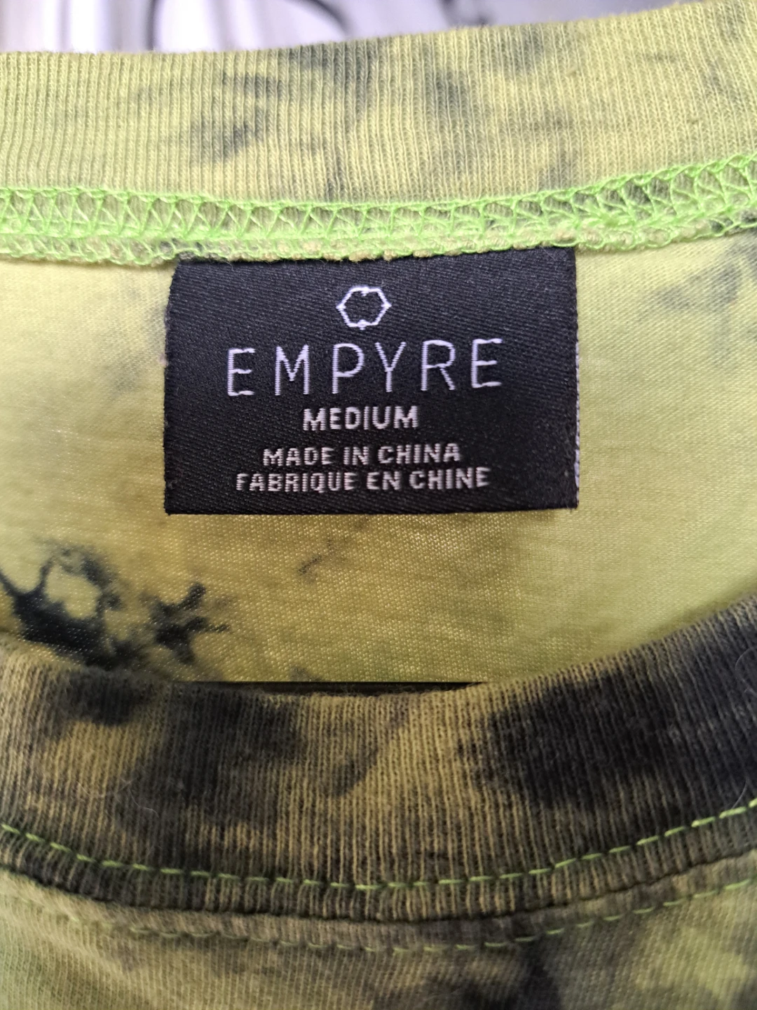 EMPYRE Tie-Dye Cropped T-Shirt - Medium - photo 3