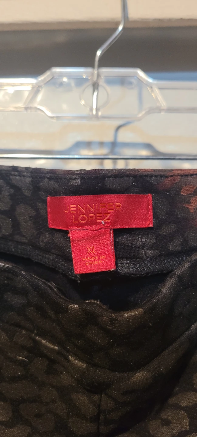 Jennifer Lopez Leopard Print Pants - XL - photo 3